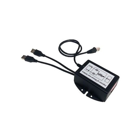 Tycon Systems 2x USB In, 48V 12W Pasv PoE, DCDC Conv TP-DCDC-2USB-48